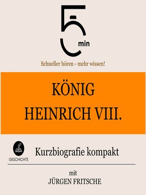 cover image of König Heinrich VIII.